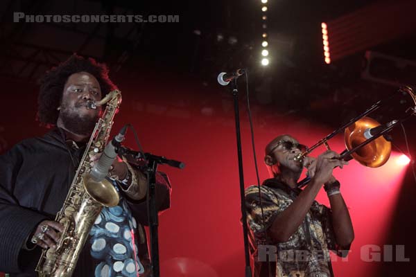 KAMASI WASHINGTON - 2017-11-03 - PARIS - Grande Halle de La Villette - 